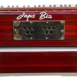 JAPS BIZ® ~ 7 Bellow, 42 Key, Two Reed(Bass-Male), Folding Harmonium With Coupler Free Foam Bag-picture-25