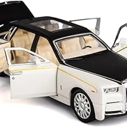 Goyal Sales Roll Royce1:32 Exclusive Alloy Metal Pull Back Die-cast Car Diecast Metal Pullback Toy car with Openable Doors & Light, Music Toys for Kids【Colors as Per Stock】-image-98