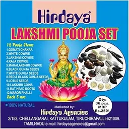 Lakshmi Pooja Set/Laxmi Pooja Kit/Laxmi Pooja Items/Laxmi Puja Samagri with Box Packing-picture-25