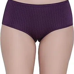 glamoras Women's/Girl’s Polka Dot Super Soft Modal Fabric Full Coverage Hipster Panty,Multi Color Size M to 3XL-picture-37