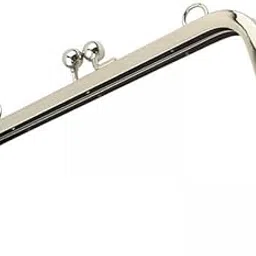 LOOM TREE® 2xMetal Purse Frame DIY Universal Replacement Part for Sewing Bag Making Women Silver | Sewing | Foundations & Undergarments | Purse Handles, Frames & Feet-picture-23