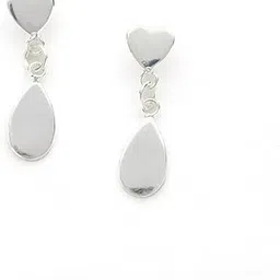 gargi by p.n. gadgil and sons | 925 Sterling Silver | Heartdrop Earrings | Gift for Women and Girls | With Hallmark & 925 Stamp-picture-15