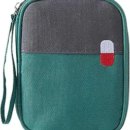 arura (label) Medicine Bags, Travel First Aid Box, Empty First Aid Kit Waterproof Medicine Storage Box, First Aid Pouch for Home, Office, Travel, Camping, Hiking (Small)-picture-26