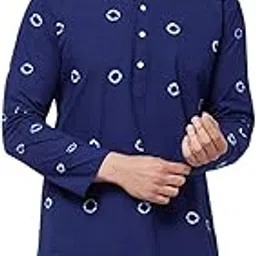 vastramay Men's Pure Cotton Kurta (1)-picture-22