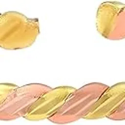 dulci Multicolor Mix Metal Free Size Ashtdhatu Challa Adjustable Open End Finger Ring Jewelry for Men Women-picture-36