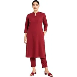 jaipur hand block Women’s Cotton Salwar Suit | Soft & Breathable collar Salwar Suit (S088-SSPLAIN-NCCP-PANT)-picture-24