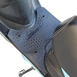 TVS Anti-Slip Floor Mat for Zest Eco, Two Wheeler Polyvinyl Chloride Foot Mat for Scooter/Scooty Accessories|Easy to Clean| Anti Skid Floor Mat| Protects Floor - Black-picture-21