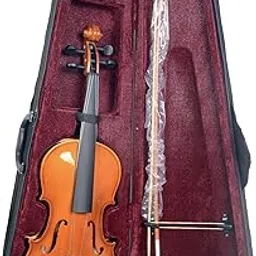 NEX Vivaldi Full Size Violin with Bow, Rosin and Hard Case, Brown-picture-27
