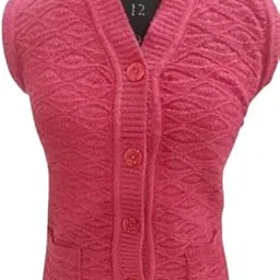 Women's Woolen Sleeveless Cardigans Sweaters |SL-8-picture-18