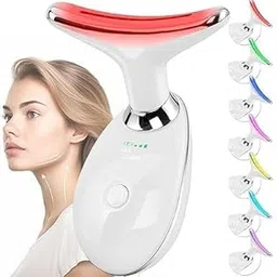 Face Massager Machine for Facial – Electric Facial & Neck Massager for Anti-Wrinkle, Anti-Aging, Face Slimming, Lifting, Sculpting, Skin Tightening & Glowing Skin (White)-image-49