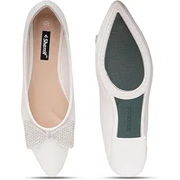 sherrif Ballerinas Ballet Flats for Women | Stylish & Comfortable Flat Bellies | Soft Sole | Slip-On Design | Perfect for Office, Casual-picture-11