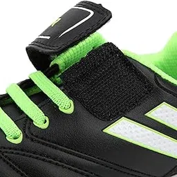 ironctic Waterproof and Durable Artificial Leather Sports Shoes, 30 Yards Children Football Shoes, Non‑Slip Black Kid Sports Shoes for Boy and Girl(Black)-picture-33