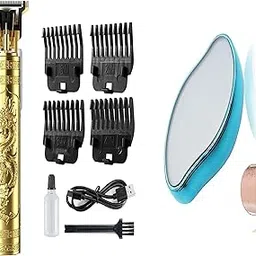 Crystal Hair Remover For Women And Men,Stone Smooth Skin Crystal Painless Hair Removal Stone Trimmer For Beard,Hairs,Moustache & Face,Electric T Blade Zero Gapped Shaving Machine Men's Grooming-image-8