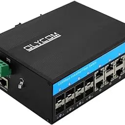 OLYCOM POE Switch 8 port Managed Outdoor Switch L2 10/100/1000M 8 Port SFP with Din Rail Mounted Vlan QoS STP/RSTP-picture-24
