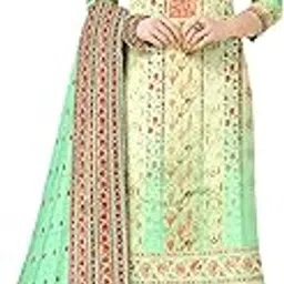 dravinam trends Pure Pashmina Siroski Work Digital Printed Unstitched Salwar Suit Material with Pashmina Printed Dupatta-picture-49