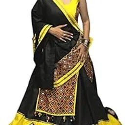Women's Traditional Gamthi Work Chaniya Choli For Navratri-picture-37