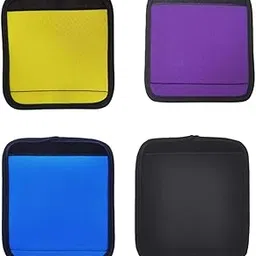 korvika 4 Pcs Luggage Handle Covers, Travel Essentials Trolley Bag Handle Replacement, Luggage Tags for Suitcases, Trolley Handle Spare Parts, Luggage Bag Cover-picture-34