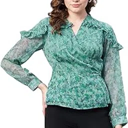 rare Women's Floral Regular Fit Blouse image 1