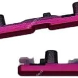 Backer The Brand Compatible with Motorola Moto Edge 50 Fusion Replacement Side Key Side On Off and Volume Button Out Rubber Pink-image-11