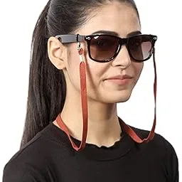 vivid vision Unisex Adult Nylon Eyeglass Holder Strap Cord | New Chain Adjust on Sunglasses | Anti-slip Retainer Lanyard String Eyewear Frame | Specs Mask Chains-picture-42