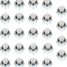 Adwikoso Crystal Ball Prism Pendant Glass Chandelier Hanging Pendant Feng Shui Suncatcher Wedding Home Window Décor (20mm-24pack)-image-73