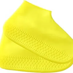 calandis Calandis™ Waterproof Silicone Shoe Covers for Rain Travel Rubber Rain Shoe Covers Yellow S | Shoe Covers | Cycling Shoes & Shoe Covers | Cycling-picture-28