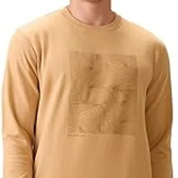colorplus Men Full Sleeve Regular Fit Print Pattern Cotton Polyester Blend Henley Neck Henley Neck Casual Sweatshirt-picture-33