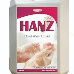 Rainchem Combo Pack of 2 - Hanz Hand Wash Liquid Refill, 5000ML Pack | & | Palm Fresh Premium Liquid Hand Wash - 5000Ml-picture-21
