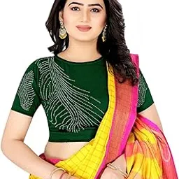 sheandparag Dimond Sleeves Designer Blouse for Women-picture-41