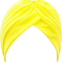 bismaadh Readymade Turban Knot Pleated Stretchable Polyester Pagri Sleep Cap Beanie for Men & Women (Pack of 1)-picture-50