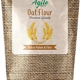 Agile Organic Fine Oats Flour, 1kg | Oats Atta | Gluten Free Flour/Atta-picture-43