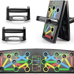 Push up Board System with 14-in-1 Body Building Exercise Push up Stand Push-up Bar ()-image-69