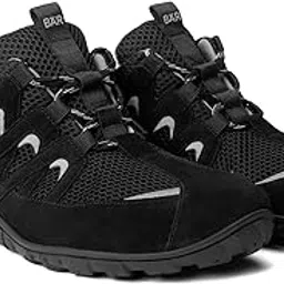 bär BAER Gym Barefoot Shoes for Men & Women – Zero Drop, Wide Toe Box, Minimalist Shoes for Gym & Daily Workouts, Running, Walking & Active Lifestyle – Black Grey, Size(7-12)-picture-43