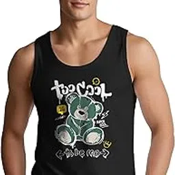peppyzone Men's Cartoon Regular Fit Vest-picture-16
