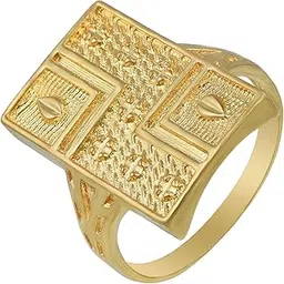 memoir Gold plated, Raj Mudra style Fashion finger ring women Traditional-picture-51