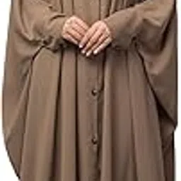 mushkiya Front Open Kaftan In Firdaus Fabric With Buttons-picture-17
