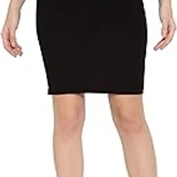 rl fashion Women High Waist Versatile Straight Knee Length Pencil Skirt-picture-27