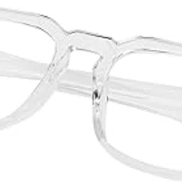 thewhoop Square Clear Night Sunglasses for Men, Women (Transparent)-picture-35