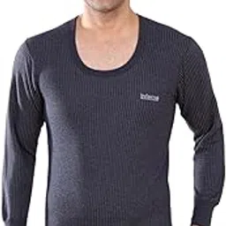 lux inferno Men's Round Neck Thermal Vest | Full Sleeve Winter Innerwear Soft & Warm Cotton Fabric-picture-24