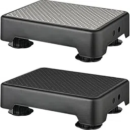 SECRET DESIRE Adjustable Step Stool Footrest Standing Support for Adults Kids Senior Woman Black-image-42