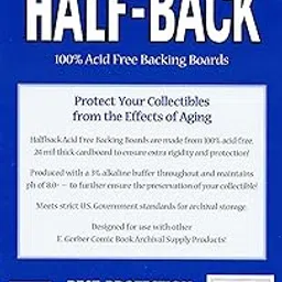 Half-Back Current Comic Book Backing Boards 6 3/4" x 10 1/2"-picture-39