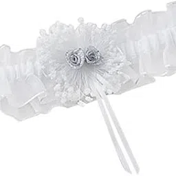 trendynest 4Xwhite Toss Garter With Ribbon - Wedding Party Supplies | Wedding & Formal Occasion | Bridal Accessories | Garters-picture-30