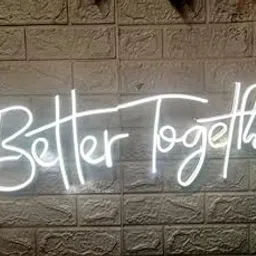 Wall Mitra Better Together Neon Sign/Lights Neon LED Light, Decorative Light for Room, Glass Tube Lights Sign for Bedroom, Party and Bar (Size-30X12 inches) White-image-56
