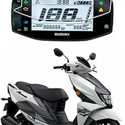 Dzyre Shield SUZUKI AVENIS 125 & BURGMAN STREET 125 || Console & Speedometer Display Cover || Anti-Scratch, Smudge-Free, Quick Installation [Not Tempered Glass] (Pack of 1)-picture-23