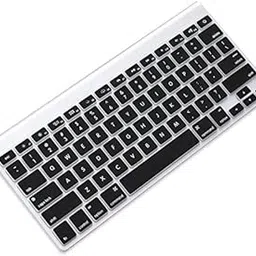 EATERA Ultra Thin Silicone Keyboard Protector Cover Skin for Apple Wireless Keyboard with Bluetooth MC184LL/B (Model: A1314, U.S Layout) (Not Fit iMac Magic Keyboard), Black-picture-28