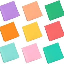 100% Organic Soft Cotton Women's Handkerchiefs | Multicolor & Trendy Printed Hanky Designs | Soft & Breathable Fabric-image-88