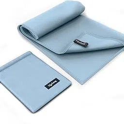 Lifelong Microfiber Towel for Kids |Suede Quick Dry Towel for Bath, Swim, Lightweight, Absorbent Microfiber Towel |Soft & Gentle for Delicate Skin |Ideal for Swim, Travel |Pack of 1 | 120×60 cm (Blue)-picture-27