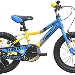 Toronto Huron 16" Carbon Steel Bicycle for Unisex | Lightweight Single-Speed Cycle | Quick-Release Seat & Wheels | Adjustable Handlebars, Bright Headlight and Durable Nylon Tires for Smooth Rides-picture-55