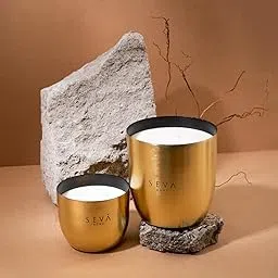 SEVA HOME Heirloom Bloom Scented Candle Gift Set (Pack of 2) | Luxury Aroma & Home Décor | Orchid & Tuberose | Natural Soy Wax | 40-55 Hour Burn-picture-36