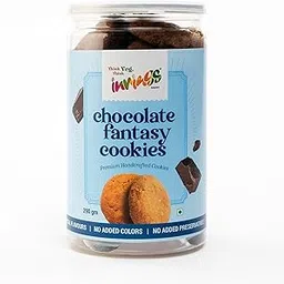 Innings Bakery Chocolate Fantasy Cookies | No Preservatives, Artificial Flavours or Colors | Low Trans Fat | Decadent Choco Delight | Gourmet Snack | Ideal for Gifting & Cravings | 290 Gram-picture-49